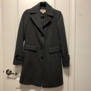 Michael Michael Kor Grey Coat EUC Size XXS